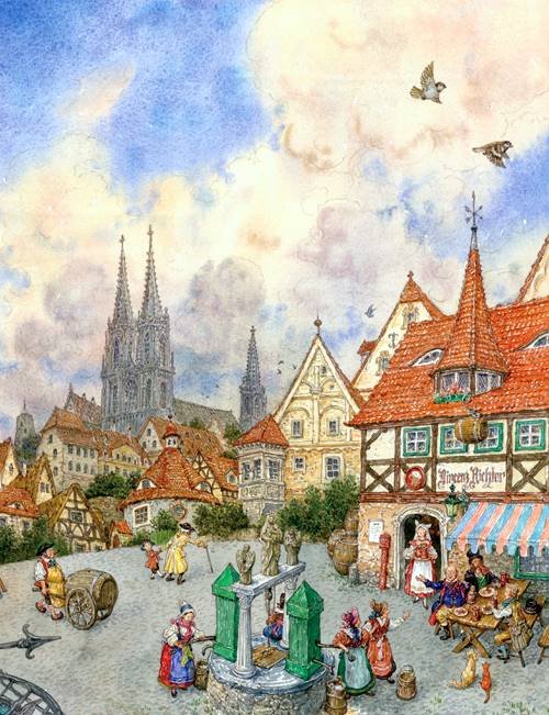 Стойкий оловянный солдатик (пер. Ганзен, илл. Ломаев) - i_030.jpg