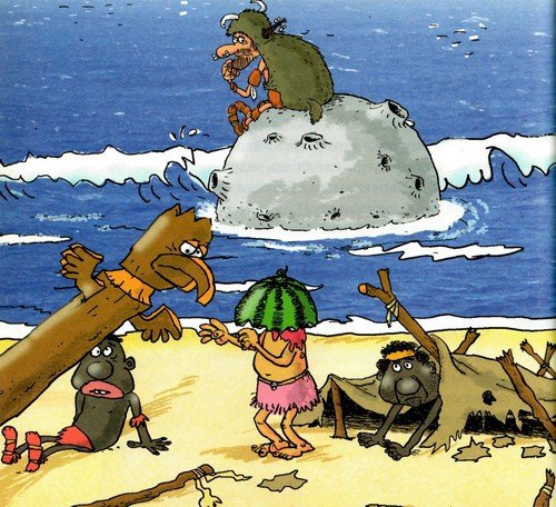 Неандертальский мальчик и Кроманьонцы Веселые медведи - i_028.jpg