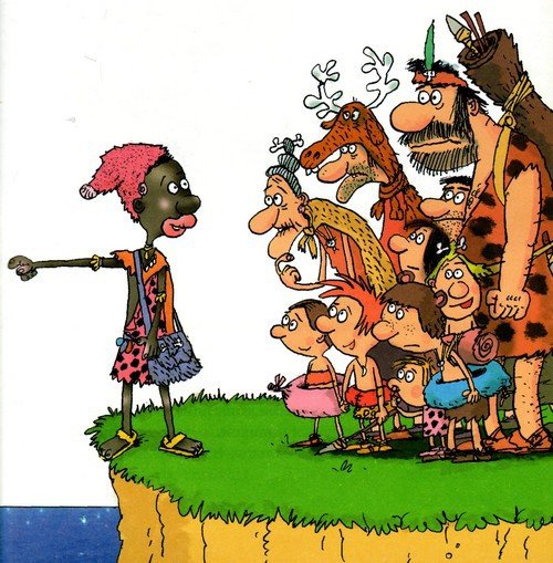 Неандертальский мальчик и Кроманьонцы Веселые медведи - i_031.jpg