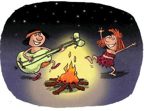 Неандертальский мальчик и Кроманьонцы Веселые медведи - i_059.png