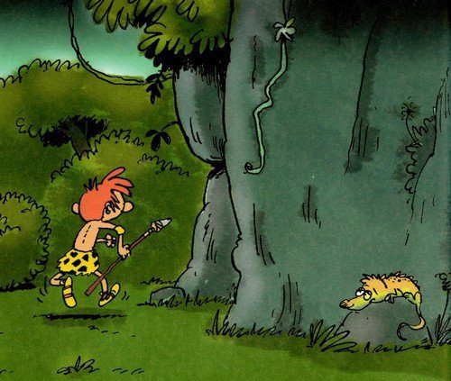 Неандертальский мальчик и Кроманьонцы Веселые медведи - i_066.jpg