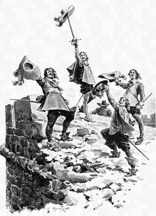 Три мушкетера (ил. М.Лелуара) - index402_1.jpg