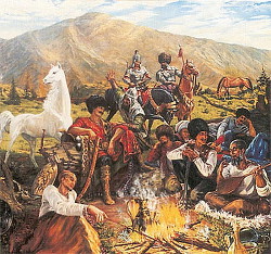 Книга Кероглу.Азербайджанский народный эпос.(перепечатано с издания 1940 года Кёр-оглы)