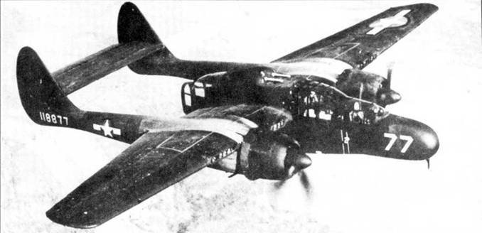 Nortrop P-61 BLack Widow Тяжелый ночной истребитель США - pic_29.jpg