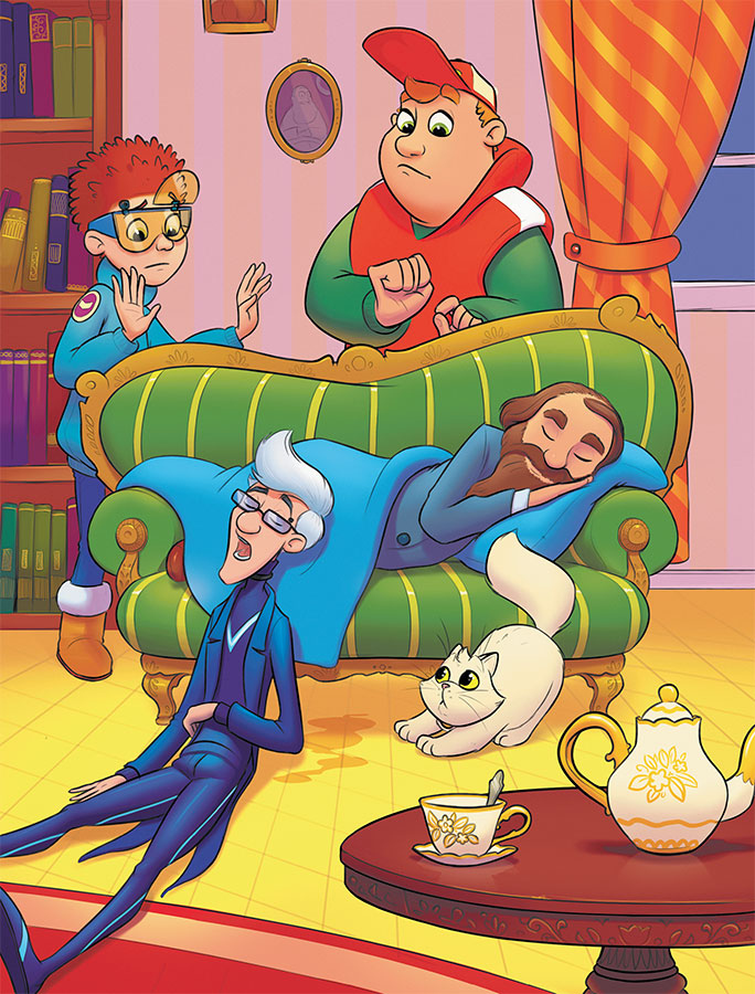 Трое в машине времени, не считая пушистого Атома Трое в машине времени, не считая пушистого Атома