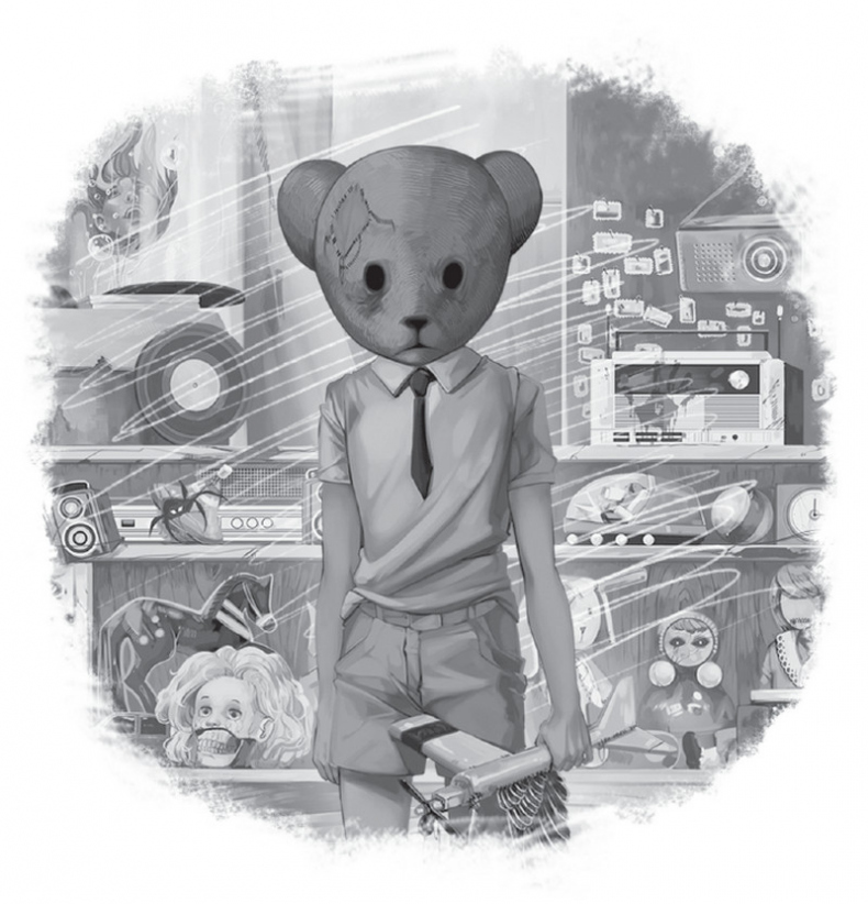 Плюшевая голова Плюшевая голова