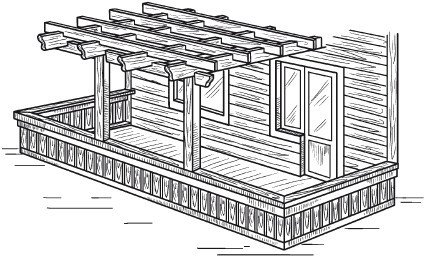 Балконы, лоджии, террасы, беседки, гаражи, навесы - _125.jpg