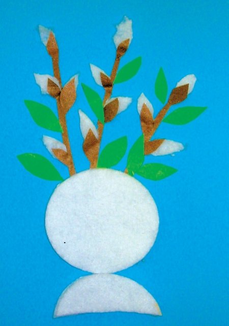 Работа с нетрадиционными материалами в детском саду. Поролон, ватные диски, ватные шарики, гофрированный картон - i_024.jpg