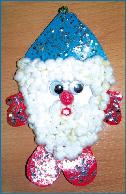 Работа с нетрадиционными материалами в детском саду. Поролон, ватные диски, ватные шарики, гофрированный картон - i_030.jpg