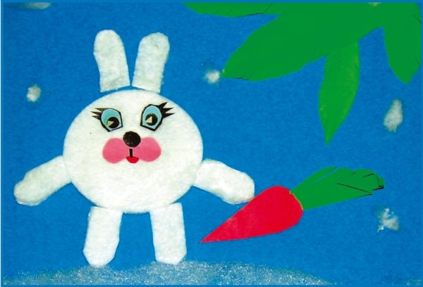 Работа с нетрадиционными материалами в детском саду. Поролон, ватные диски, ватные шарики, гофрированный картон - i_031.jpg