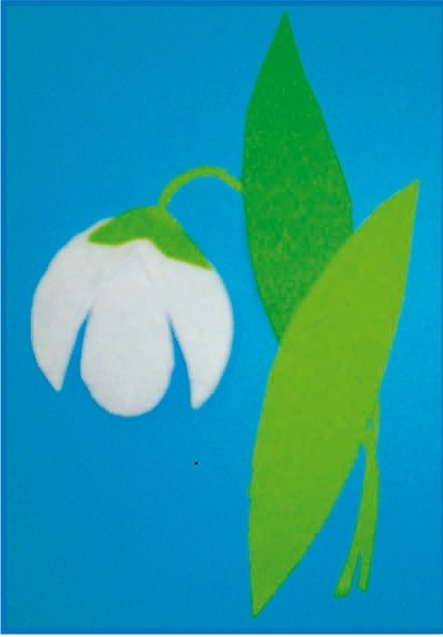 Работа с нетрадиционными материалами в детском саду. Поролон, ватные диски, ватные шарики, гофрированный картон - i_035.jpg