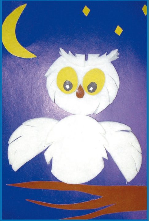 Работа с нетрадиционными материалами в детском саду. Поролон, ватные диски, ватные шарики, гофрированный картон - i_037.jpg