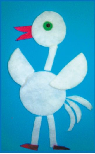 Работа с нетрадиционными материалами в детском саду. Поролон, ватные диски, ватные шарики, гофрированный картон - i_038.jpg