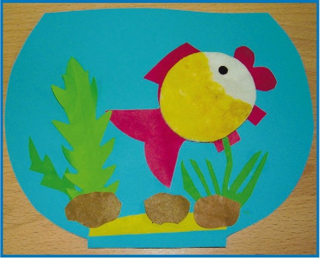 Работа с нетрадиционными материалами в детском саду. Поролон, ватные диски, ватные шарики, гофрированный картон - i_039.jpg