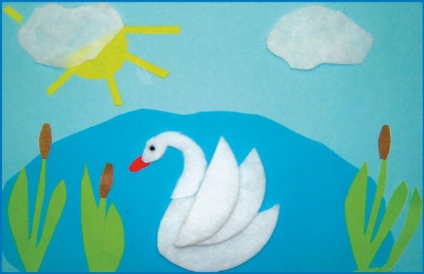 Работа с нетрадиционными материалами в детском саду. Поролон, ватные диски, ватные шарики, гофрированный картон - i_041.jpg