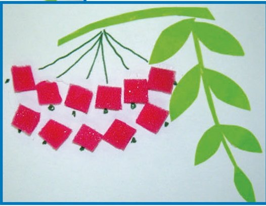 Работа с нетрадиционными материалами в детском саду. Поролон, ватные диски, ватные шарики, гофрированный картон - i_046.jpg