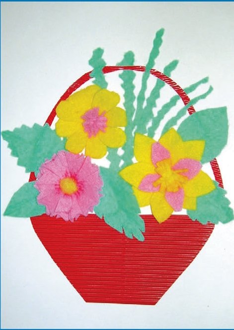 Работа с нетрадиционными материалами в детском саду. Поролон, ватные диски, ватные шарики, гофрированный картон - i_059.jpg