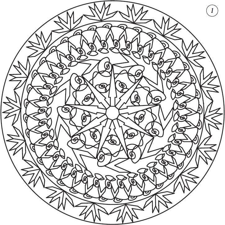 Мандалы. Магические рисунки для счастья, любви, удачи - _16.jpg