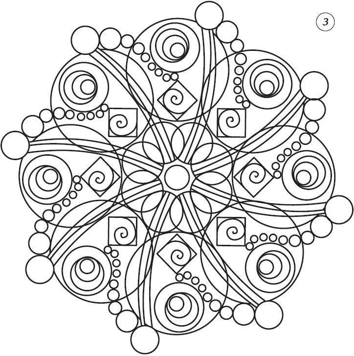 Мандалы. Магические рисунки для счастья, любви, удачи - _18.jpg