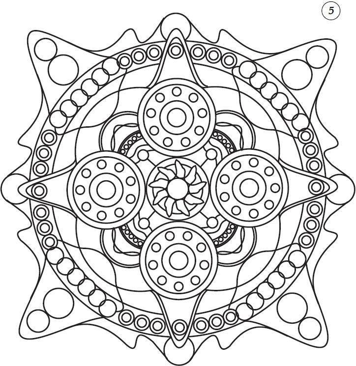 Мандалы. Магические рисунки для счастья, любви, удачи - _20.jpg