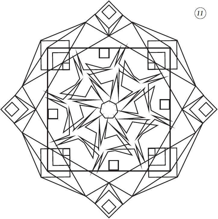 Мандалы. Магические рисунки для счастья, любви, удачи - _26.jpg