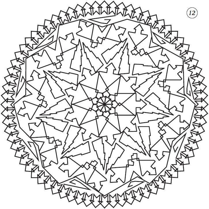 Мандалы. Магические рисунки для счастья, любви, удачи - _27.jpg