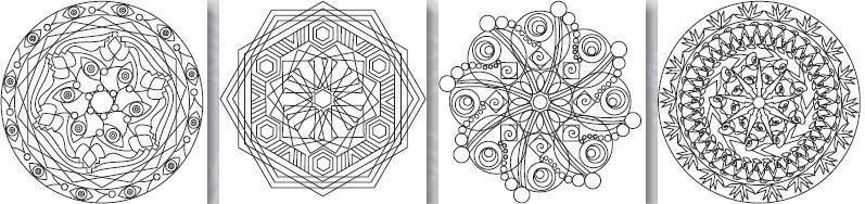 Мандалы. Магические рисунки для счастья, любви, удачи - _3.jpg
