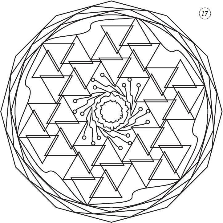 Мандалы. Магические рисунки для счастья, любви, удачи - _32.jpg