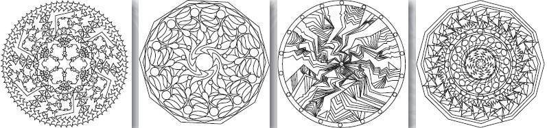 Мандалы. Магические рисунки для счастья, любви, удачи - _4.jpg