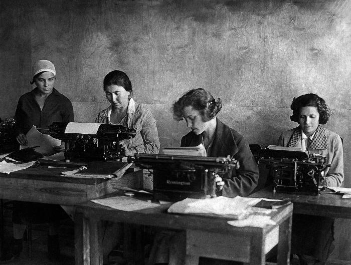 «Дирежаблестрой» на Долгопрудной: 1934-й, один год из жизни - _30mashinopisnoebjurooppman.jpg