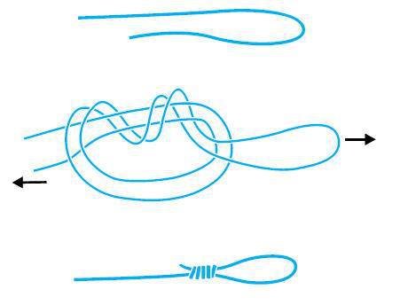 Большая книга узлов. Рыбацкие, охотничьи, морские, туристские, альпинистские, бытовые - i_069.jpg