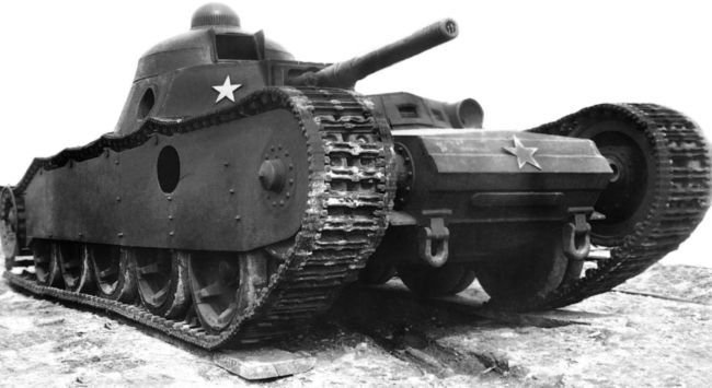 Маневренные танки СССР Т-12, Т-24, ТГ, Д-4 и др. - i_058.jpg