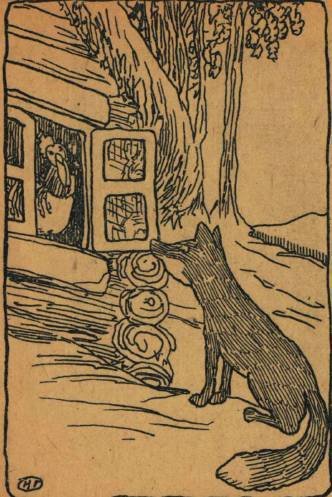 Сказки - картинки. Про петуха, кота и лисицу - _12.jpg