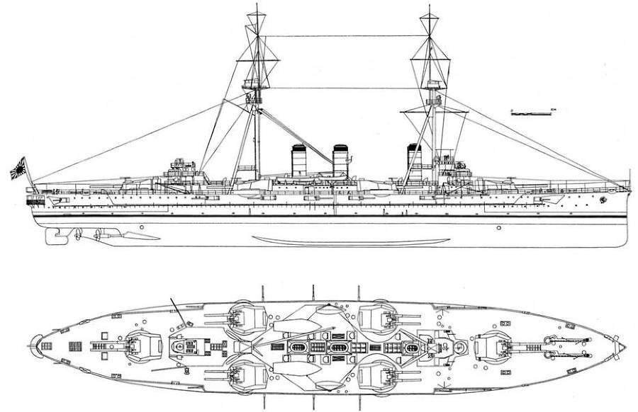 Боевые корабли японского флота. Линкоры и авианосцы 10.1918 – 8.1945 гг. Справочник - pic_15.jpg