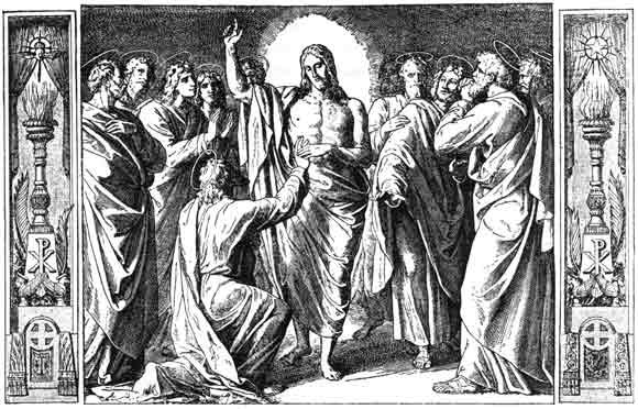 Библия, пересказанная детям старшего возраста. Новый завет (Иллюстрации — Юлиус Шнорр фон Карольсфельд) - _609.jpg