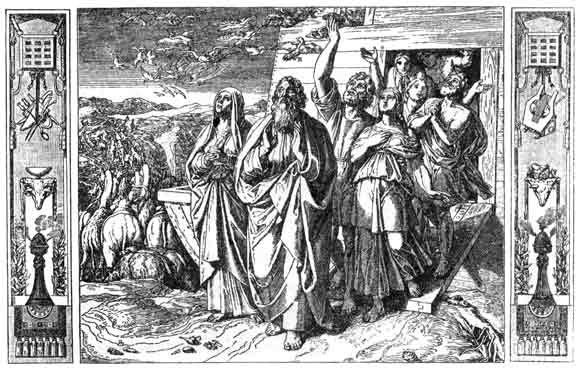 Библия, пересказанная детям старшего возраста. Ветхий завет. Часть первая (Иллюстрации — Юлиус Шнорр фон Карольсфельд) - _026.jpg