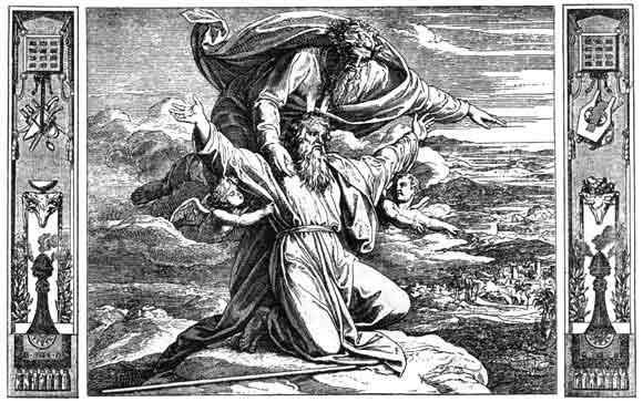 Библия, пересказанная детям старшего возраста. Ветхий завет. Часть первая (Иллюстрации — Юлиус Шнорр фон Карольсфельд) - _147.jpg