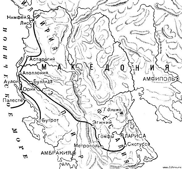 Записки Юлия Цезаря и его продолжателей - pic4_map4.jpg