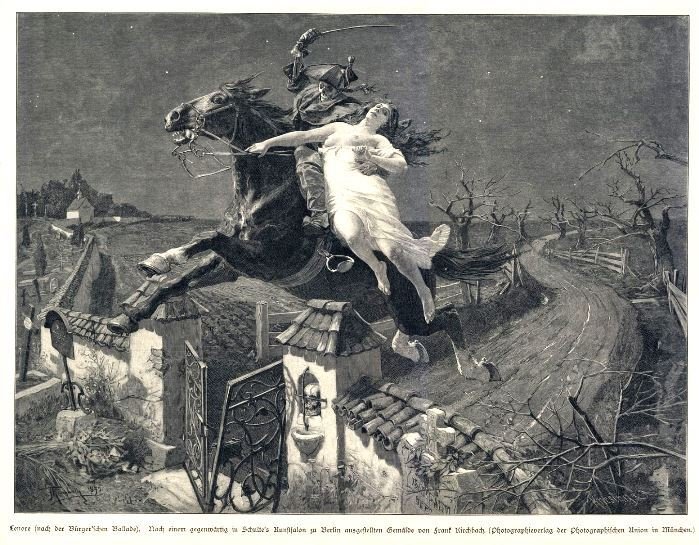 «Ленора» Г. Бюргера, «Линор» Э. По и баллады со схожим сюжетом - _8.jpg