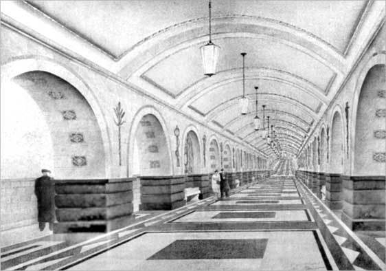 Метрополитен Петербурга. Легенды метро, проекты, архитекторы, художники и скульпторы, станции, наземные вестибюли - i_034.jpg