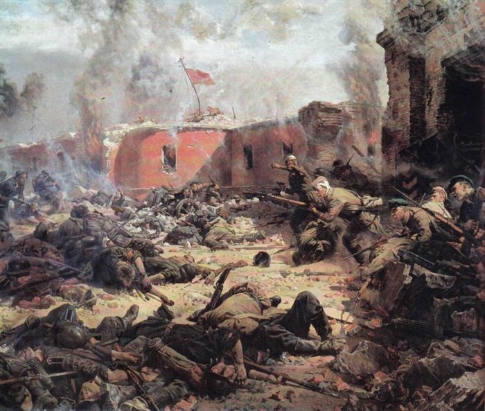 Тысяча четыреста восемнадцать дней<br />(Рассказы о битвах и героях Великой Отечественной войны) - i_124.jpg